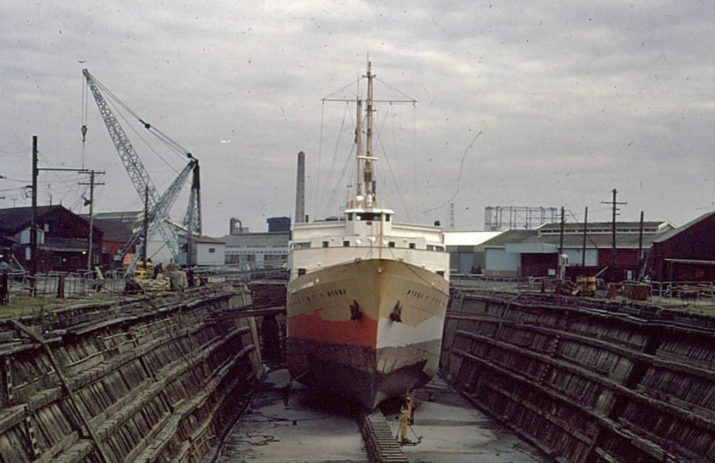 restoration of Mv Wyuna