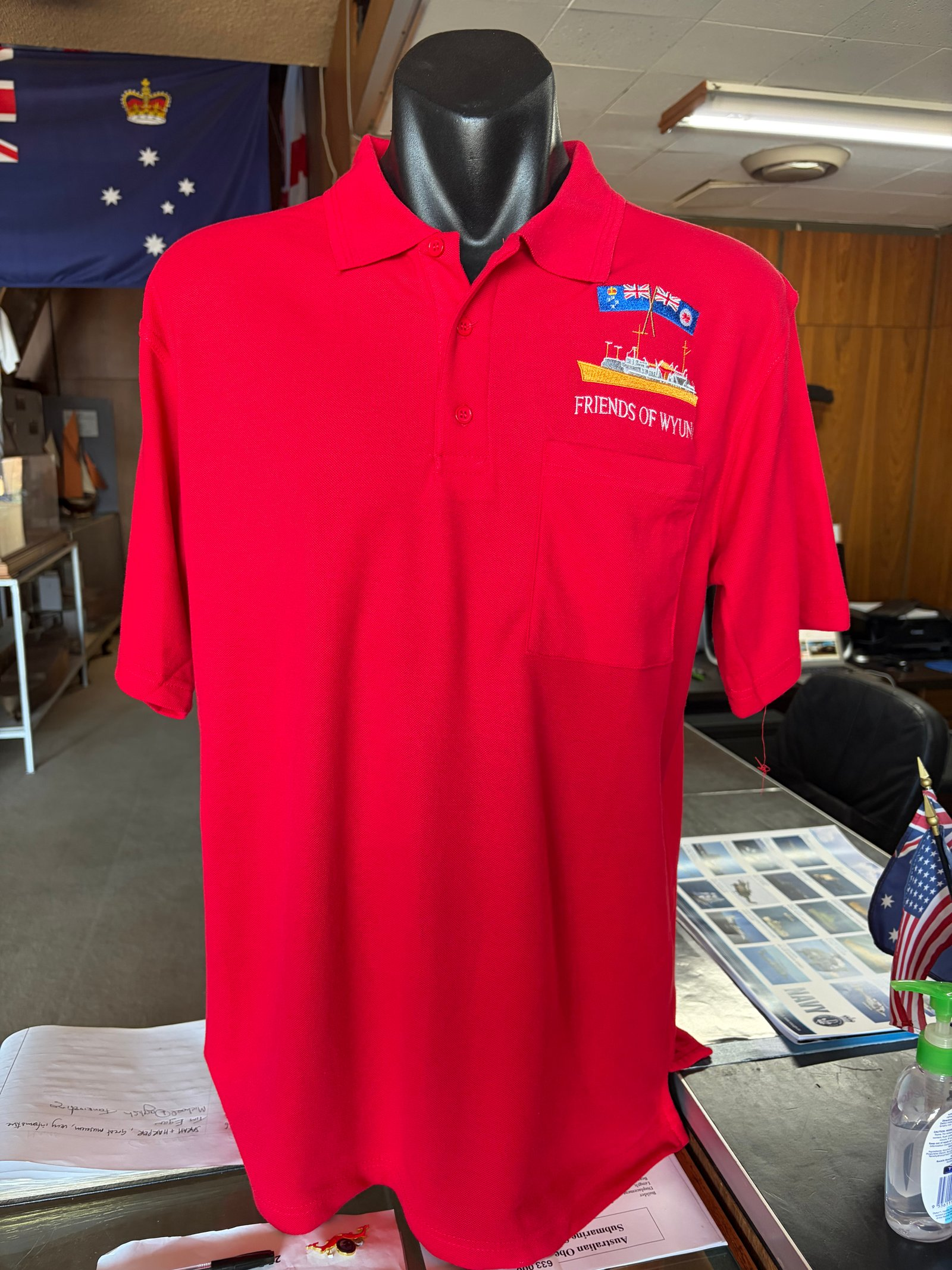 Friens of Wyuna polo shirt